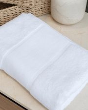 Towel City - TC504 - ORGANIC BATH TOWEL WITH PRINTABLE BORDER