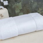 Towel City - TC506 - ORGANIC BATH SHEET WITH PRINTABLE BORDER