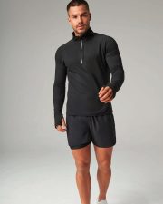 MENS LONG SLEEVE 1/4 ZIP TOP