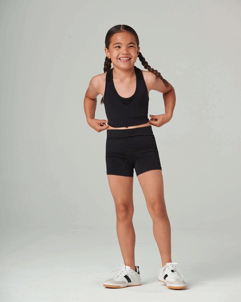 KIDS SEAMLESS CROP TOP