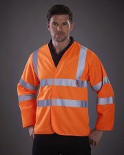 HI-VIS FLAME RETARDANT WAISTCOAT CLASS