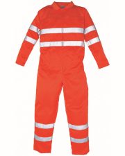 Yoko - YK011 - HI-VIS POLYCOTTON COVERALLS - Image 2