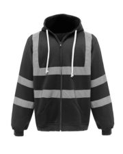 Yoko - YK012 - HI-VIS ZIP HOODIE - Image 2