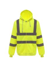 Yoko - YK012 - HI-VIS ZIP HOODIE - Image 3