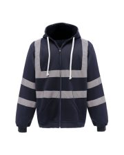 Yoko - YK012 - HI-VIS ZIP HOODIE - Image 5