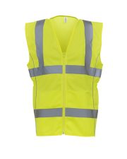 Yoko - YK027 - LADIES HI-VIS EXECUTIVE WAISTCOAT - Image 2