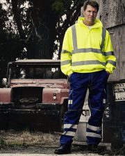Yoko - YK031 - HI-VIS 1/4 ZIP SWEATSHIRT