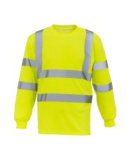 Yoko - YK033 - HI-VIS LONG SLEEVE T-SHIRT - Image 2