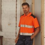Yoko - YK038 - HI-VIS 2 TONE POLOS
