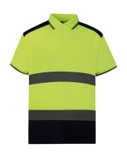 Yoko - YK038 - HI-VIS 2 TONE POLOS - Image 2