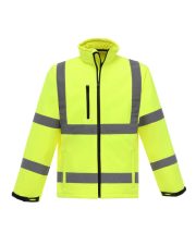 Yoko - YK040 - HI-VIS SOFTSHELL JACKET - Image 3