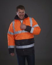 Yoko - YK048 - HI-VIS TWO TONE MOTORWAY JACKET