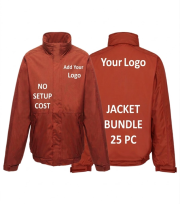 25 X Regatta Professional Waterproof Dover Jackets RG045 Bundle - Image 2