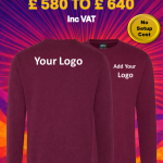 50 X Pro RTX Classic Sweatshirts RX301 Bundle