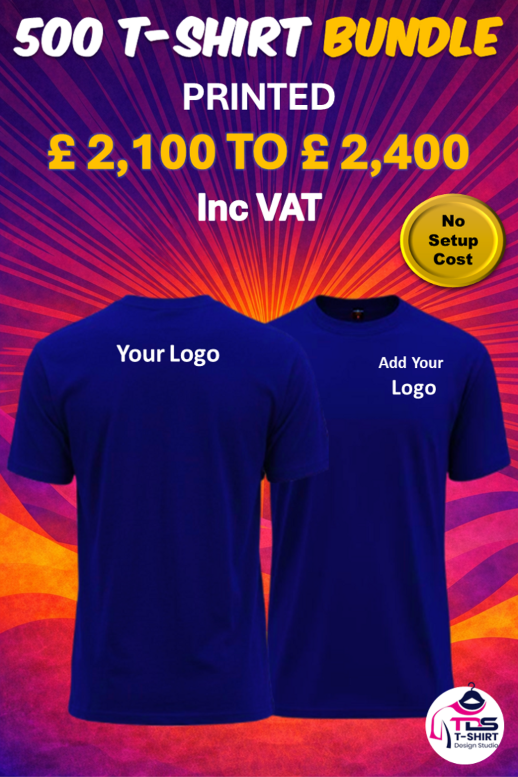 500X SS22 500 X Fruit of the Loom Original T-Shirts Bundle SS22 - Image 1