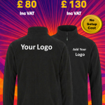 5 X Result Classic Full Zip Fleece Jackets R907 Bundle