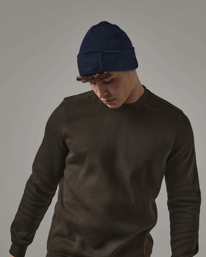 BB445R Beechfield - B445R - RECYCLED ORIGINAL PATCH BEANIE - Image 1