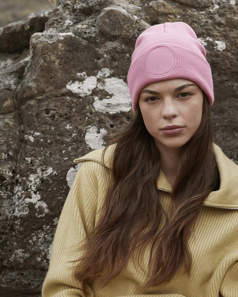 BB446M Beechfield - B446 - CIRCULAR PATCH BEANIE - Image 1