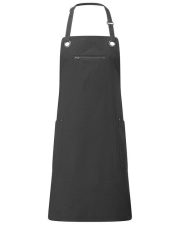 Premier Workwear -  PR121 - BARLEY CONTRAST STITCH BIB APRON - Image 3