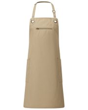 Premier Workwear -  PR121 - BARLEY CONTRAST STITCH BIB APRON - Image 4