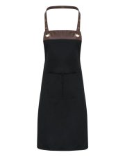 Premier Workwear - PR123 - ESPRESSO BIB APRON - Image 3