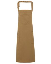 Premier Workwear - PR132 - CHINO BIB APRON - Image 3