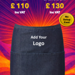 10 X Premier Workwear Colours Collection Three Pocket Apron PR155 Bundle
