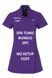 5 X Premier Workwear Blossom Beauty and SPA Tunic PR683 Bundle - Image 2