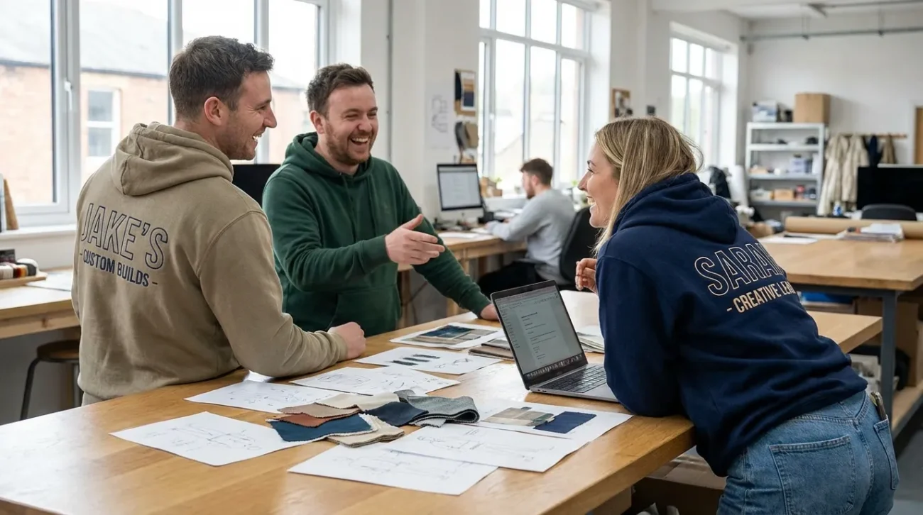 Personalised Work Hoodies