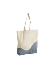 Westford Mill - W235 - ORGANIC WAVE PRINT MAXI TOTE - Image 3