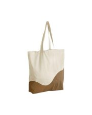 Westford Mill - W235 - ORGANIC WAVE PRINT MAXI TOTE - Image 5