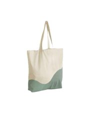 Westford Mill - W235 - ORGANIC WAVE PRINT MAXI TOTE - Image 4