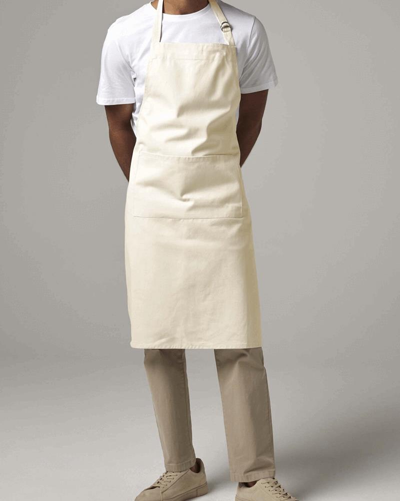 W364M Westford Mill - W364 - FAIRTRADE ADULT CRAFT APRON - Image 1