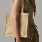 Westford Mill - W406 - JUTE COMPACT TOTE