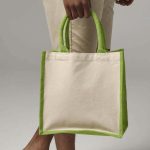 Westford Mill - W421 - PRINTERS MIDI JUTE TOTE