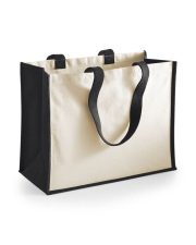 Westford Mill - W422 - PRINTERS JUTE CLASSIC SHOPPER - Image 3