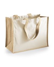 Westford Mill - W422 - PRINTERS JUTE CLASSIC SHOPPER - Image 4