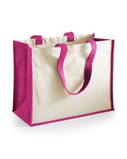 Westford Mill - W422 - PRINTERS JUTE CLASSIC SHOPPER - Image 5