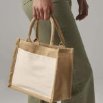 Westford Mill - W425 - COTTON POCKET JUTE GIFT BAG
