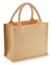 Westford Mill - W431 - SHIMMER JUTE MINI GIFT BAG - Image 2