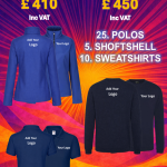 Women's Worker Bundle 40PC for Single Employee Polo SS92 Sweatshirt RX301 Softshell RG628