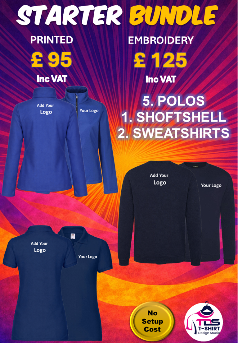 WOMEN5 Women's Worker Bundle 8PC for Single Employee Polo SS92 Sweatshirt RX301 Softshell RG628 - Image 1