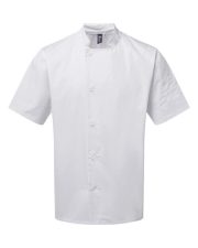 Premier Workwear - PR900 - CHEFS ESSENTIAL SHORT SLEEVE JACKET - Image 3