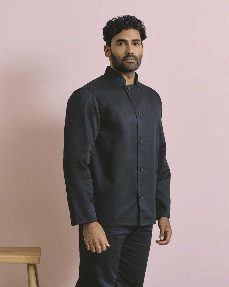 PR901M Premier Workwear - PR901 - CHEFS ESSENTIAL LONG SLEEVE JACKET - Image 1