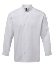 Premier Workwear - PR901 - CHEFS ESSENTIAL LONG SLEEVE JACKET - Image 3
