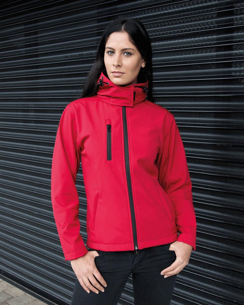 RS230F Result - R230F - LADIES TX PERFORMANCE HOODED SOFTSHELL JACKET - Image 1