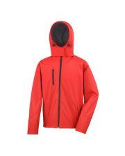 Result - R230 - MENS RECYCLED HOODED SOFTSHELL - Image 3