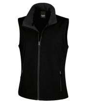 Result - R232F - LADIES PRINTABLE SOFTSHELL BODYWARMER with RECYCLED fleece inner - Image 2