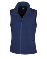 Result - R232F - LADIES PRINTABLE SOFTSHELL BODYWARMER with RECYCLED fleece inner - Image 5