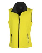Result - R232F - LADIES PRINTABLE SOFTSHELL BODYWARMER with RECYCLED fleece inner - Image 11